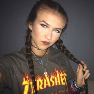 Thrasher Magazine Gray Tee-shirt